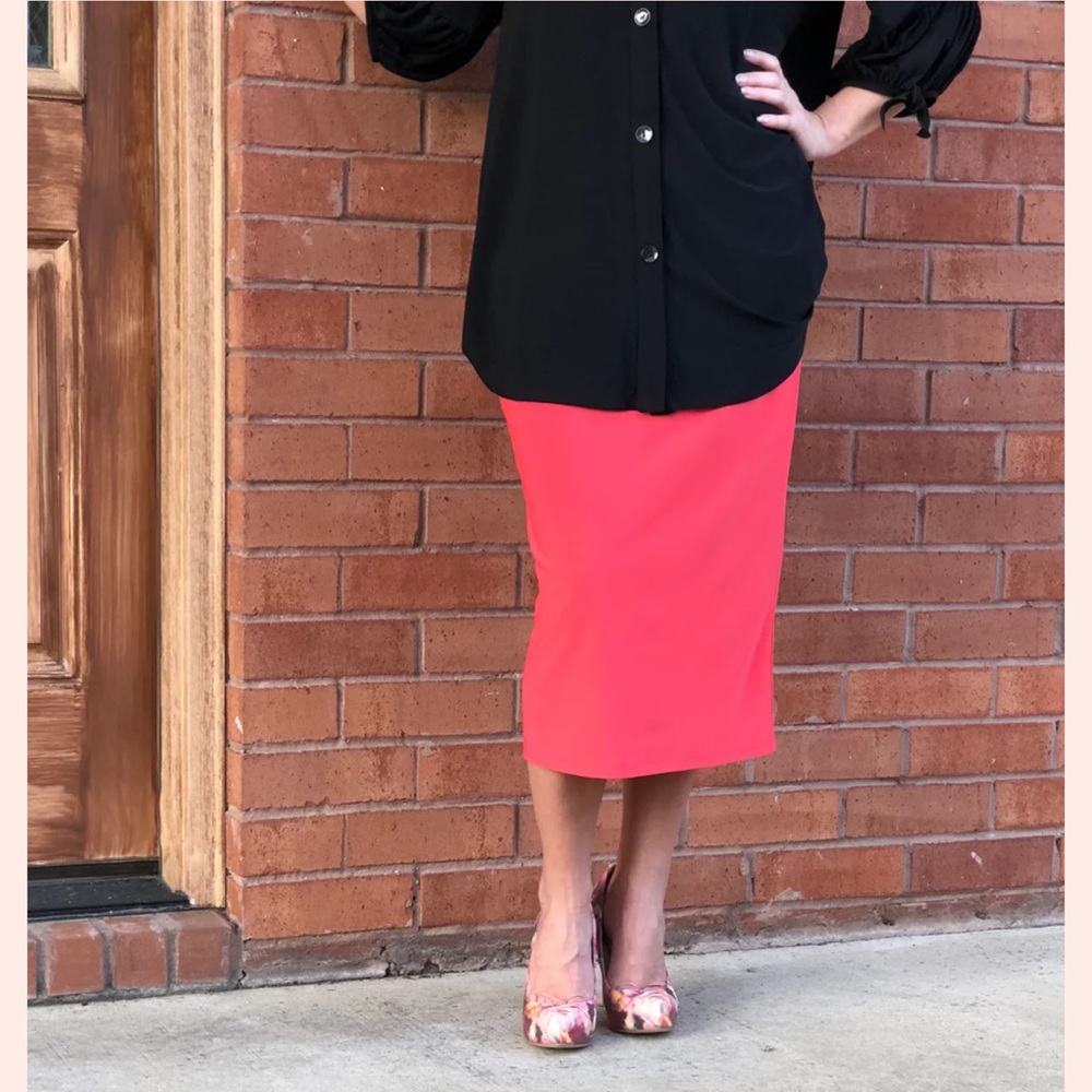ZadieB’s Poppy Coral skirt